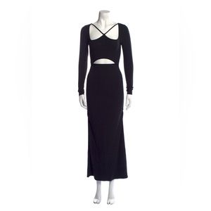 Jonathan Simkhai Black Jersey Dress